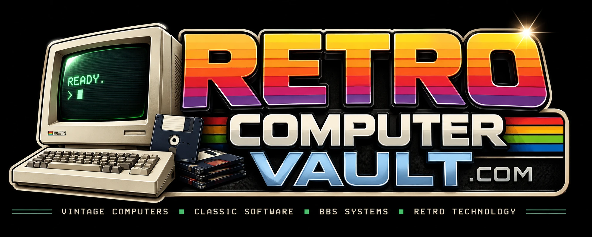 Retro Computer Vault — vintage computers, classic software and BBS systems